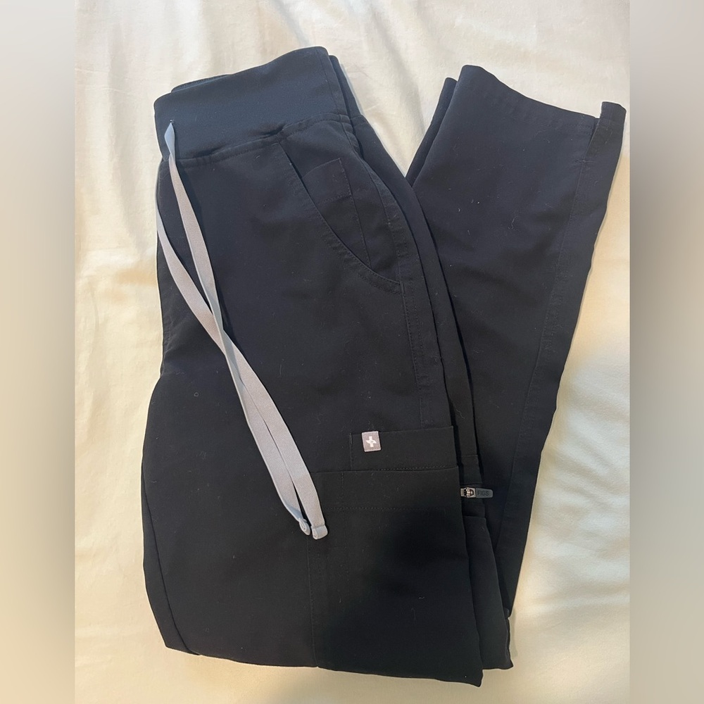 Figs High Waisted Yola Skinny Scrub Pants
